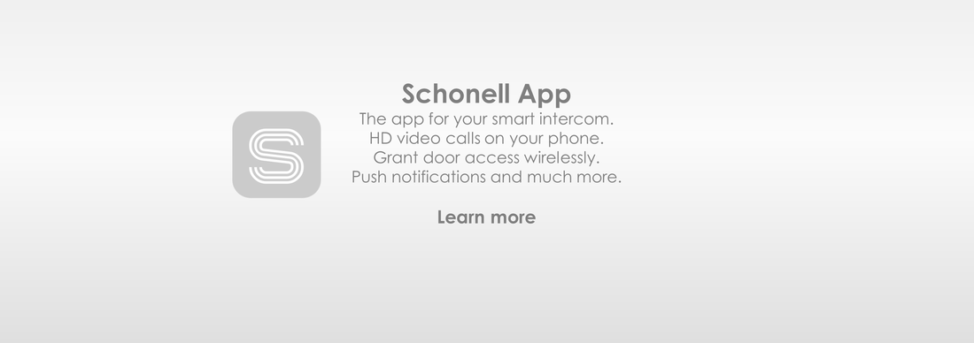 Schonell Intercom app: Video calls | Wireless Access | Android | Apple | Appstore | Google Play | Push Notifications | Singapore